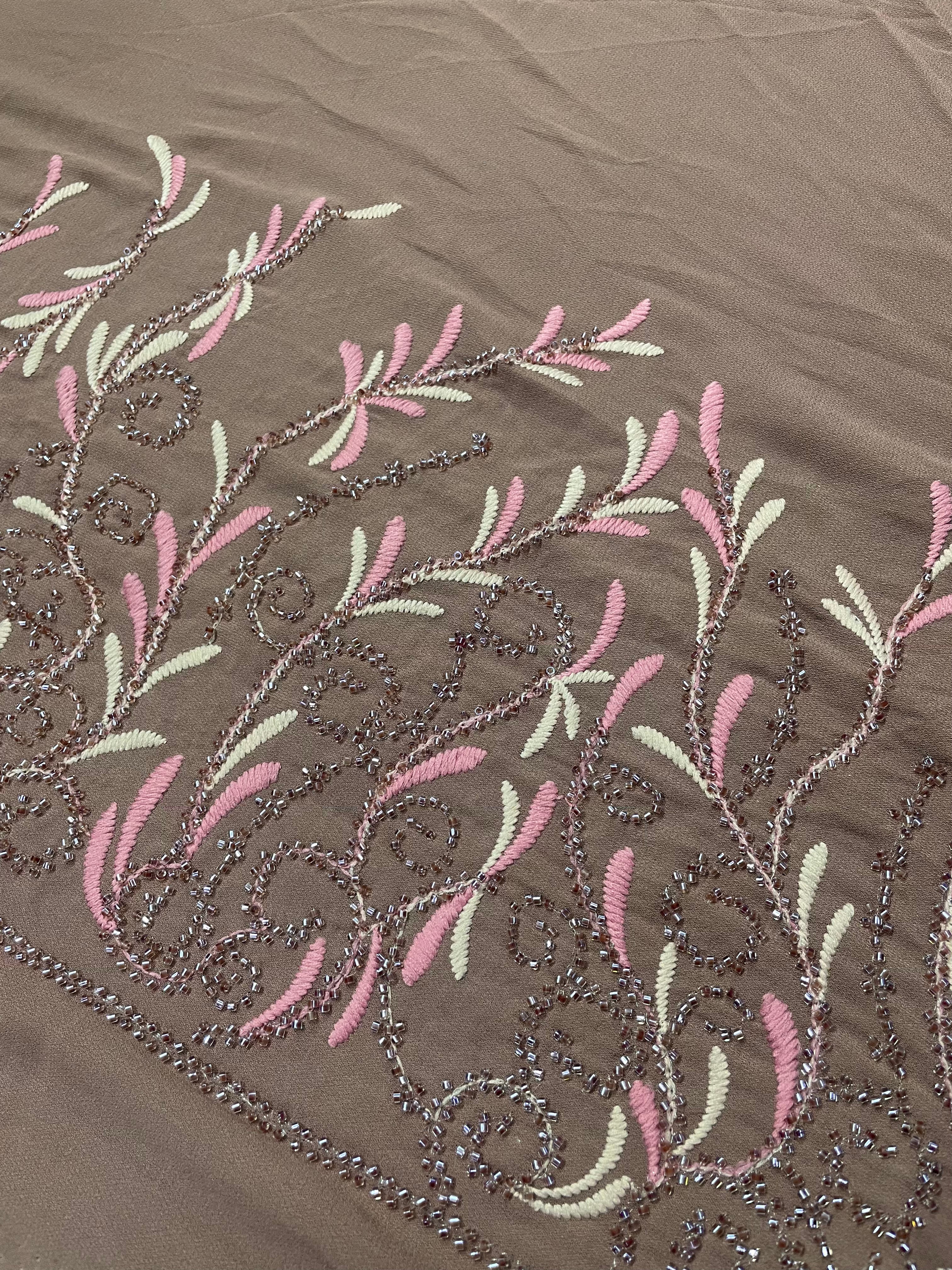 Aari Work Abaya Material